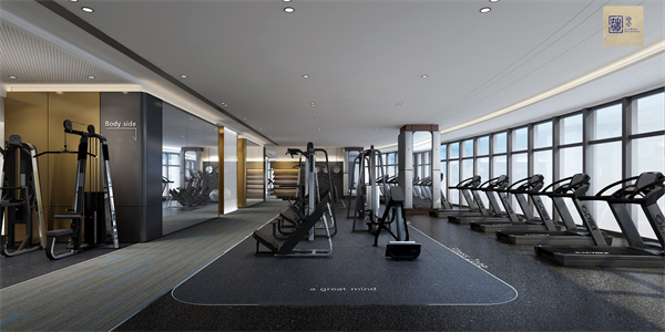 南寧健身房設計裝修效果圖 南寧健身房設計裝修效果圖